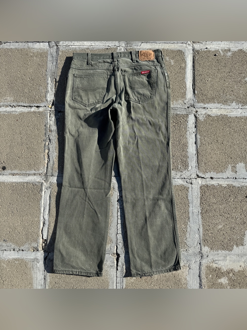 Vintage Olive Green Dickies Jeans